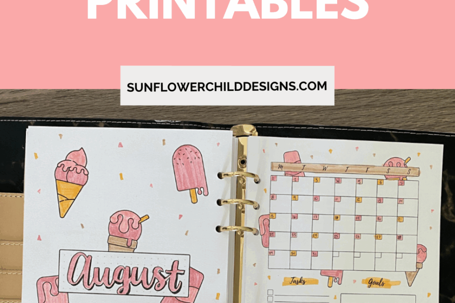 Free Bullet Journal Printables 25 Pages With Doodles Sunflower