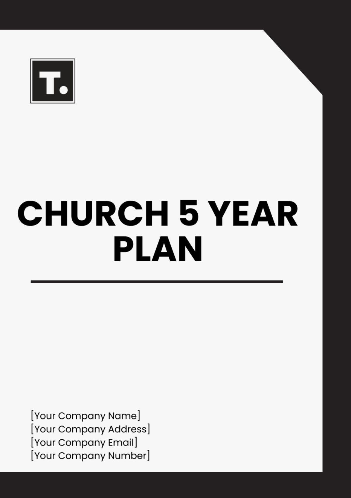 free church strategic plan template