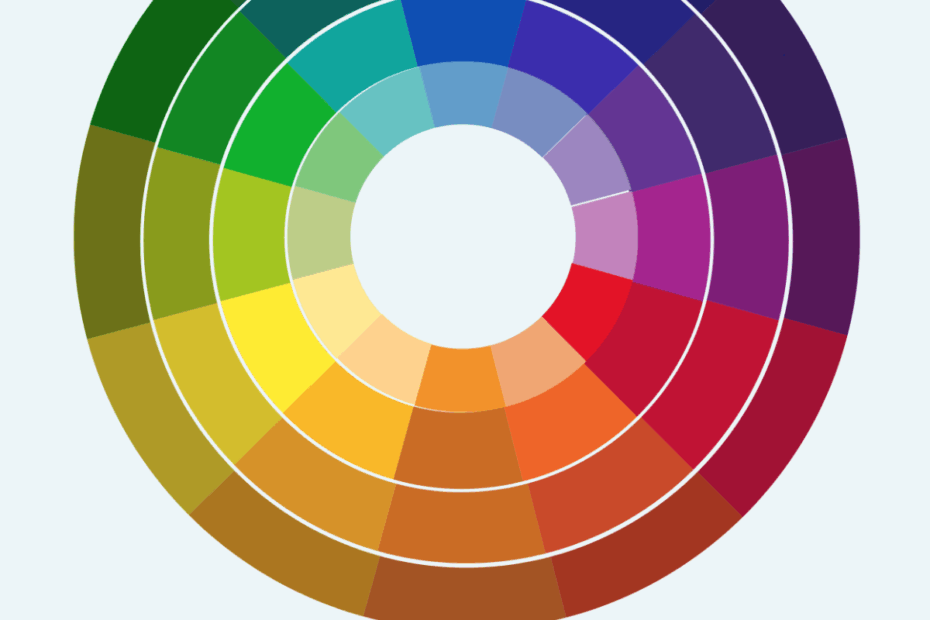 Free Color Wheel Chart Templates Editable And Printable