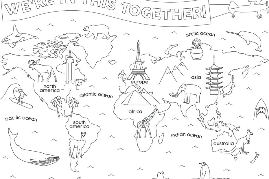 FREE Coloring Pages U0026 Card Downloads Maptote