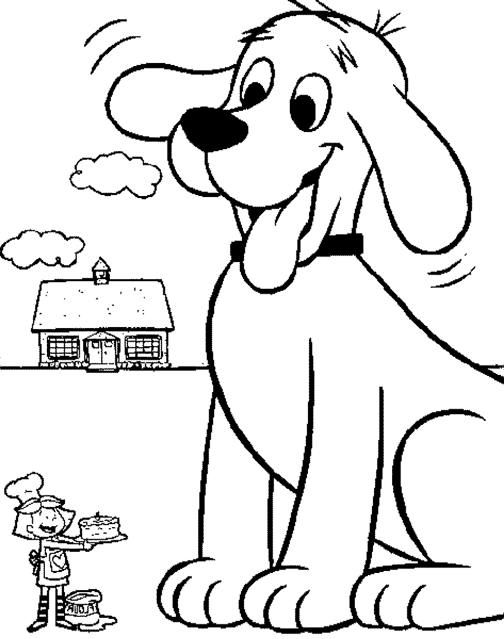 courage the cowardly dog coloring pages