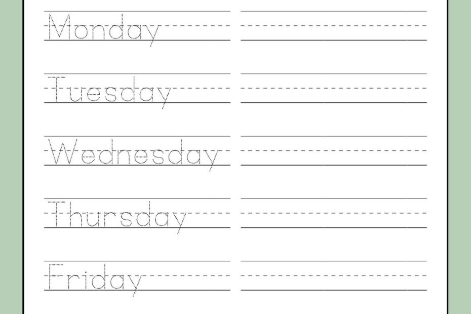 Free Custom 1st Grade Writing Worksheet Templates Canva