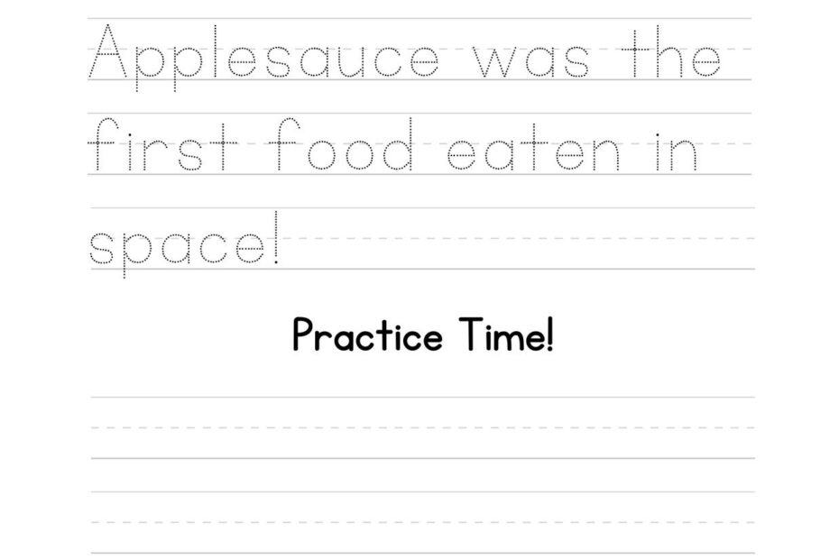 Free Custom Printable Handwriting Worksheet Templates Canva