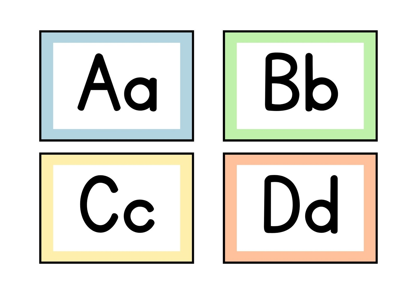 printable abc