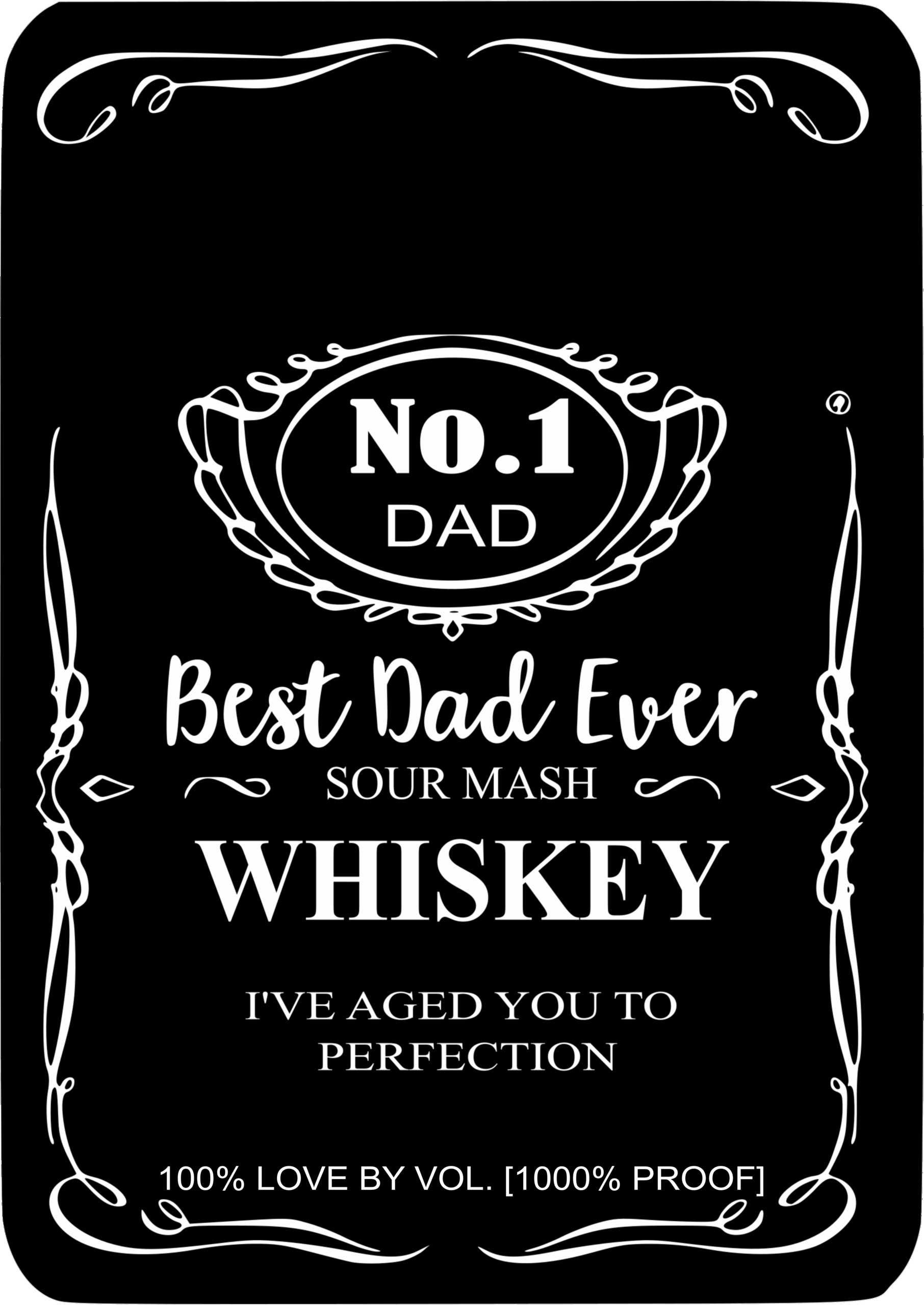 FREE Dad Whiskey Label Templates Father s Day Whiskey Labels PNG Daisy Multifac tica