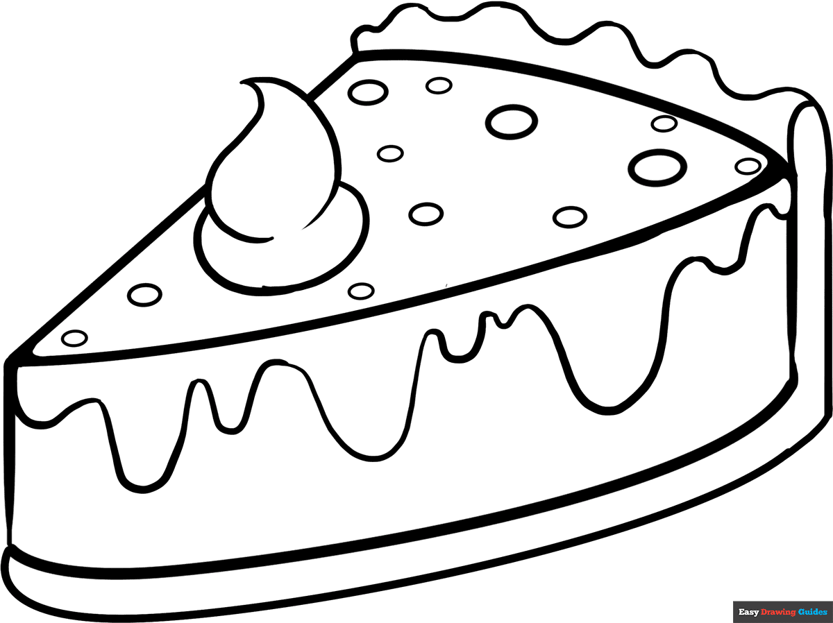 Free Desserts Coloring Pages For Kids 10 Printable Sheets