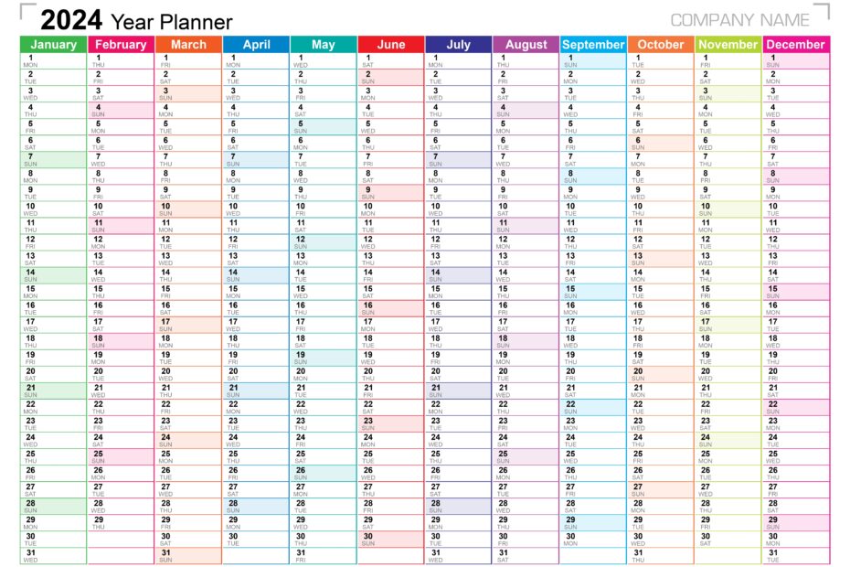 Free Download 2024 Planner Calendar