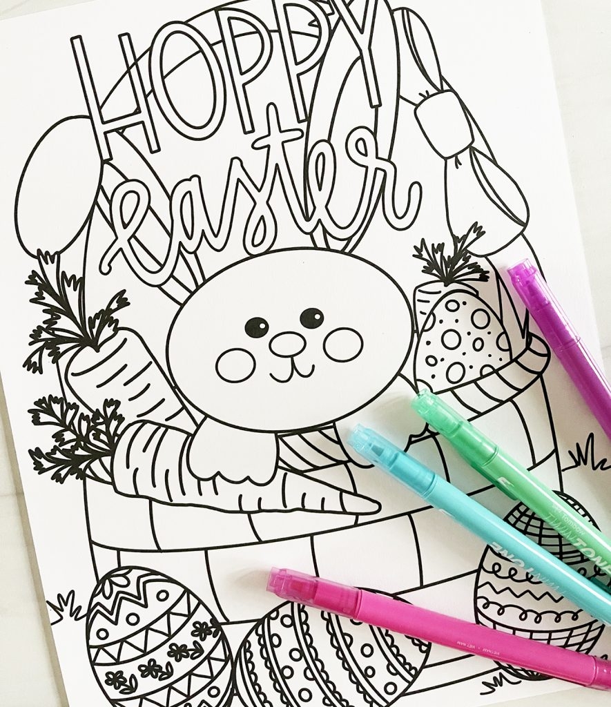 free easter coloring pictures