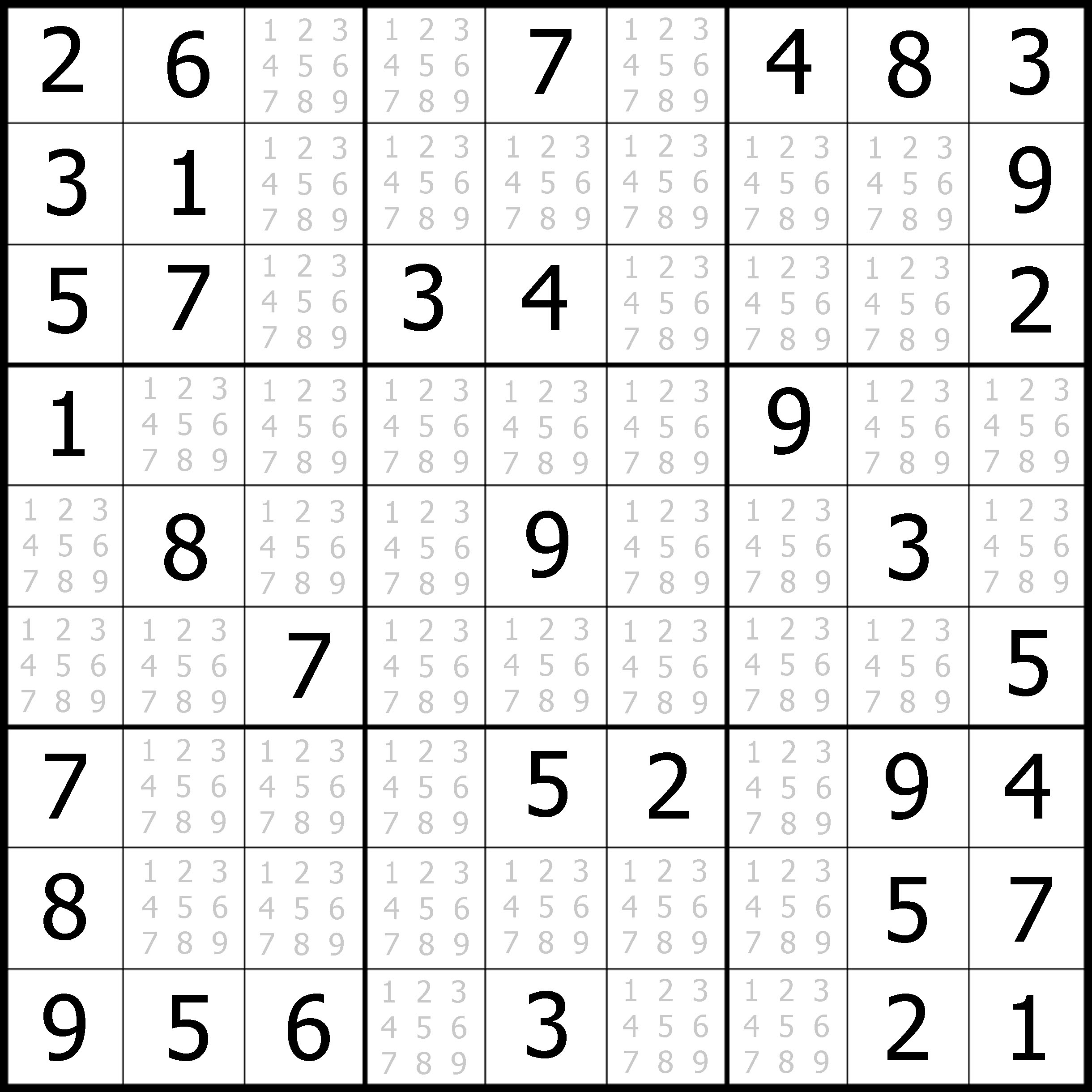 Free Easy Sudoku Puzzle 05 Sudoku Puzzler Worksheets Library