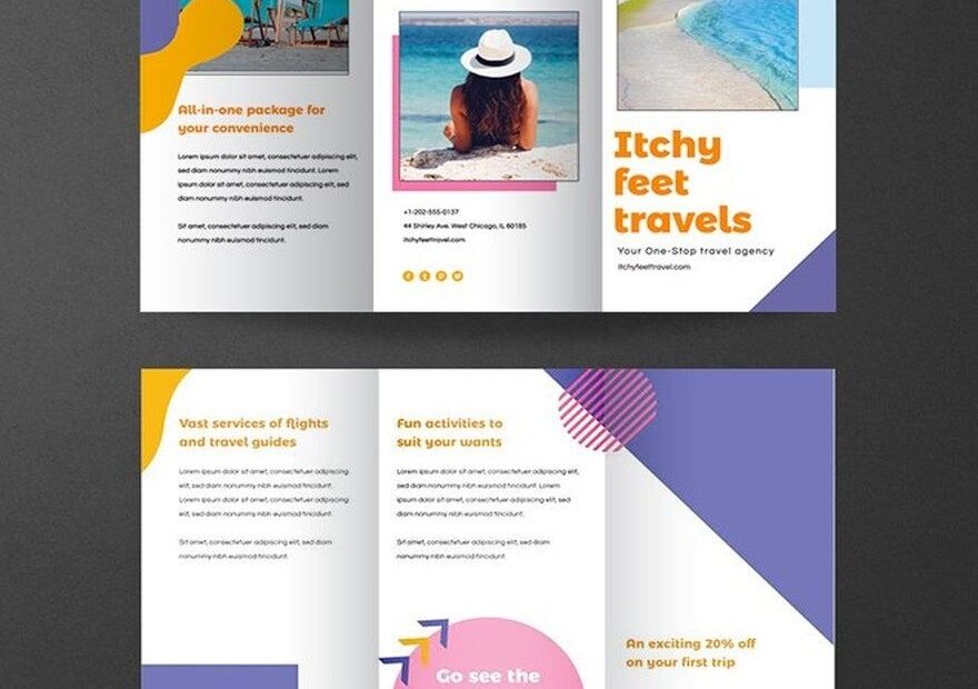 Free Editable Brochure Templates In Publisher To Download