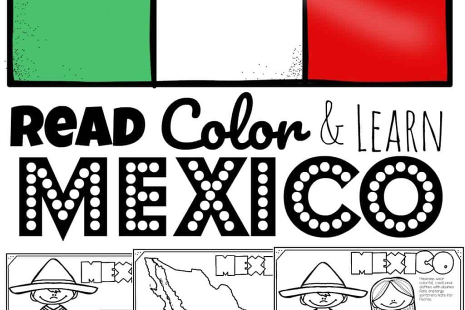 Free FREE Printable Mexico Coloring Pages Read Color And Learn