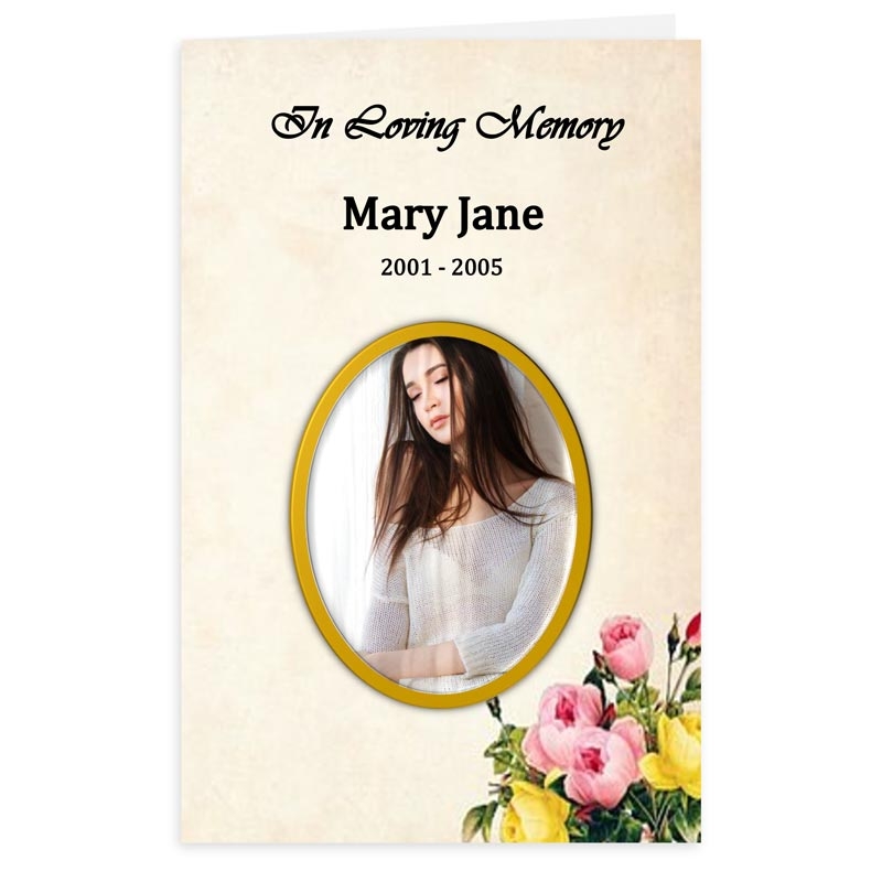 editable downloadable printable free blank funeral program templates