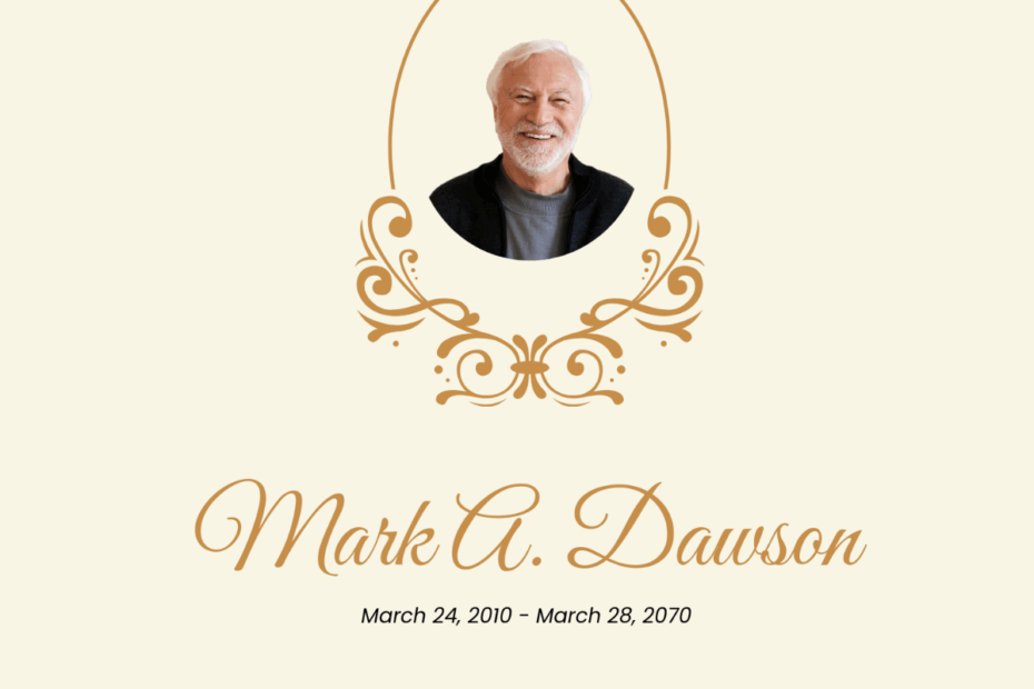 Free Funeral Templates Editable And Printable