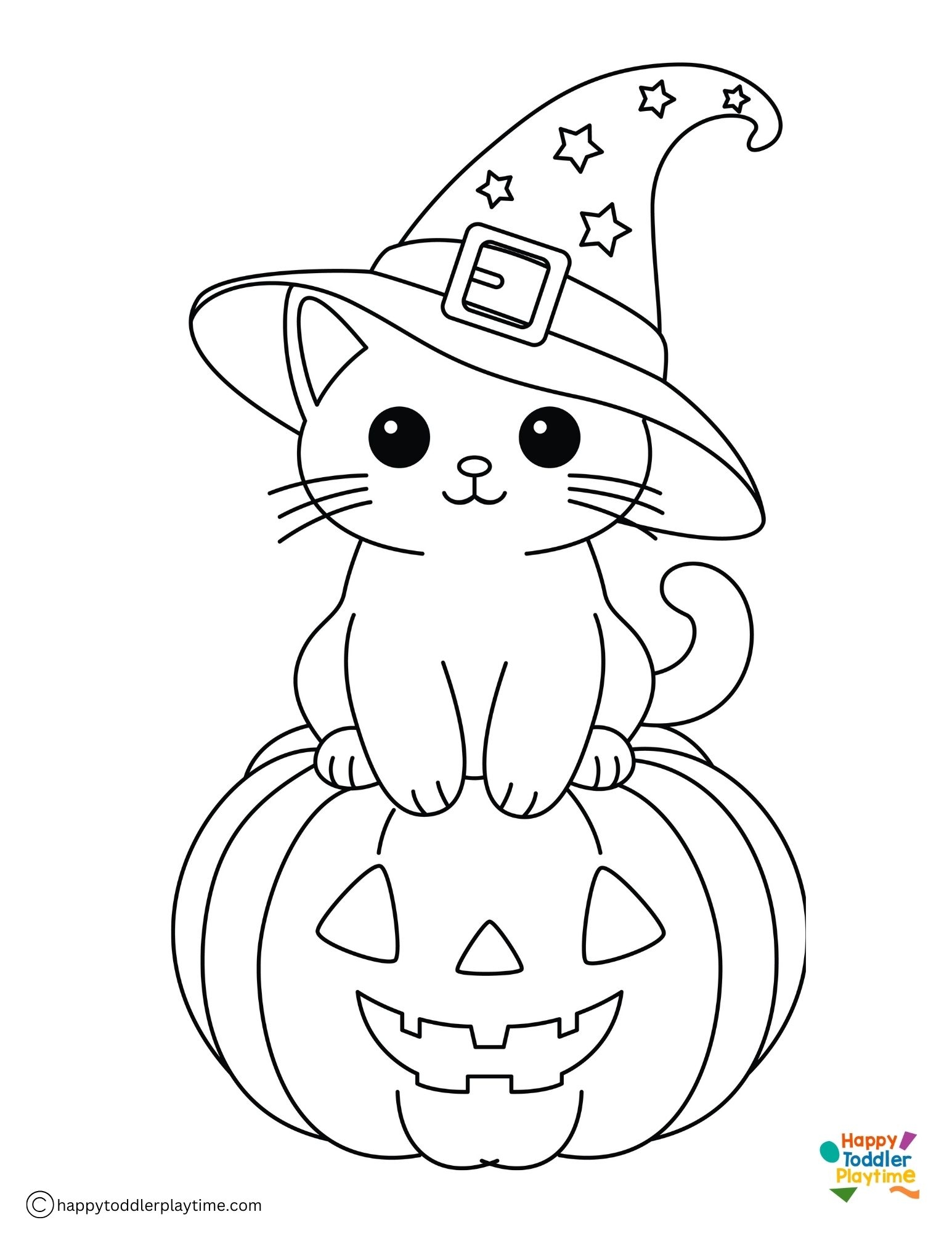 cat coloring page