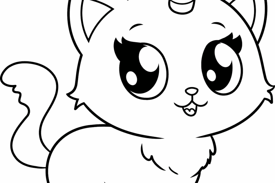 Free Kittens Coloring Pages For Kids 14 Printable Sheets