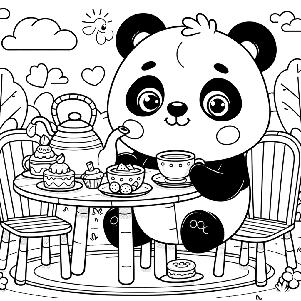 Free Panda Color Book 40 Coloring Pages Explore And Color A 