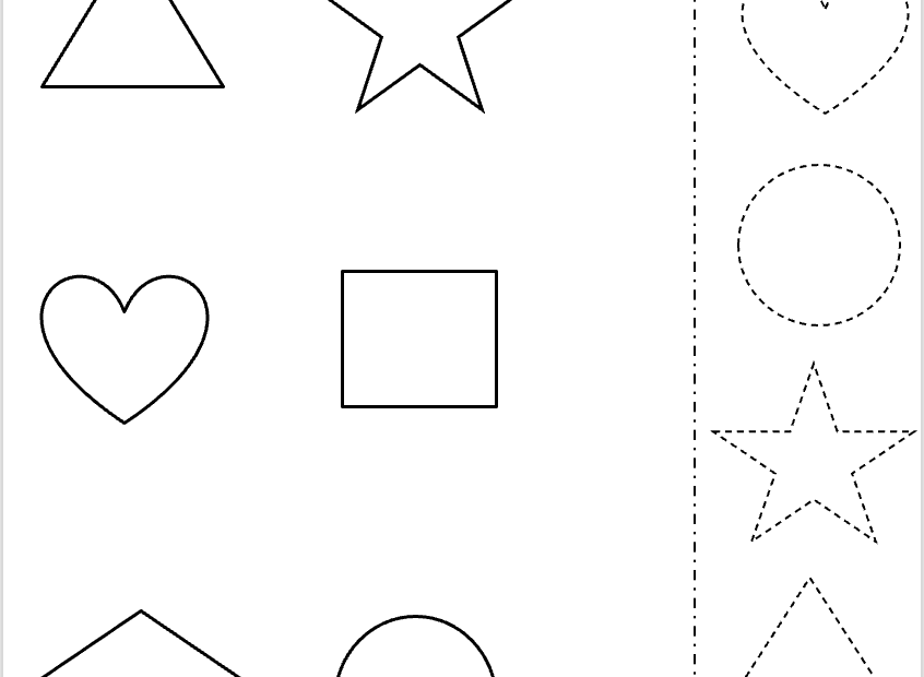 Free Preschool Cut And Paste Worksheet Free Worksheets
