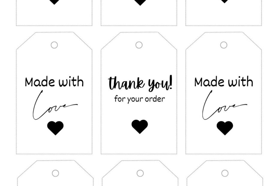 Free Printable And Customizable Gift Tag Templates Canva
