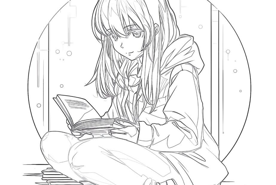 Free Printable Anime Coloring Sheets Coloring Pages Mimi Panda