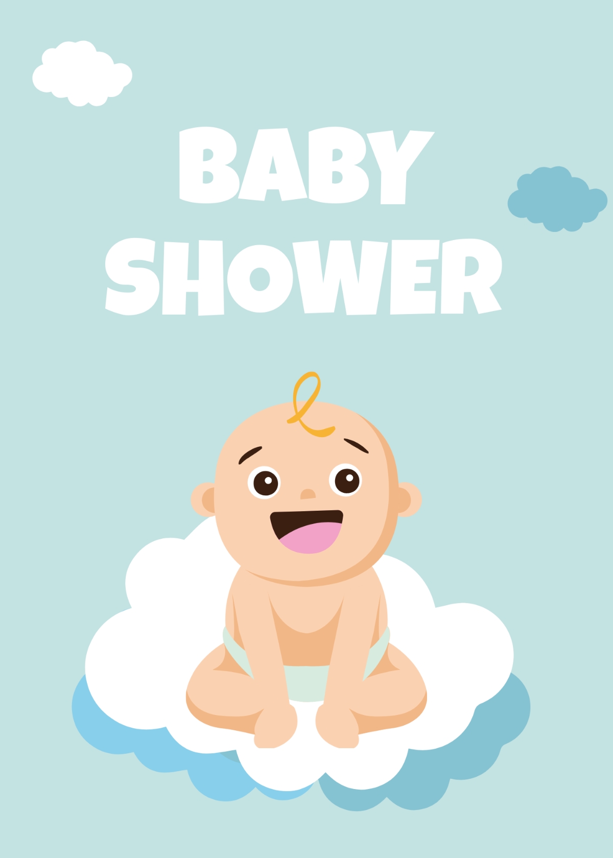 baby shower card printable