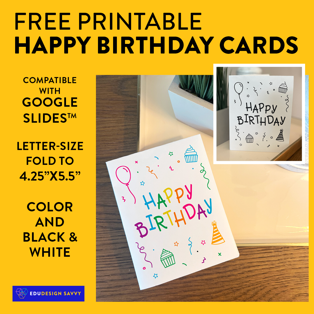 printable birthday card templates