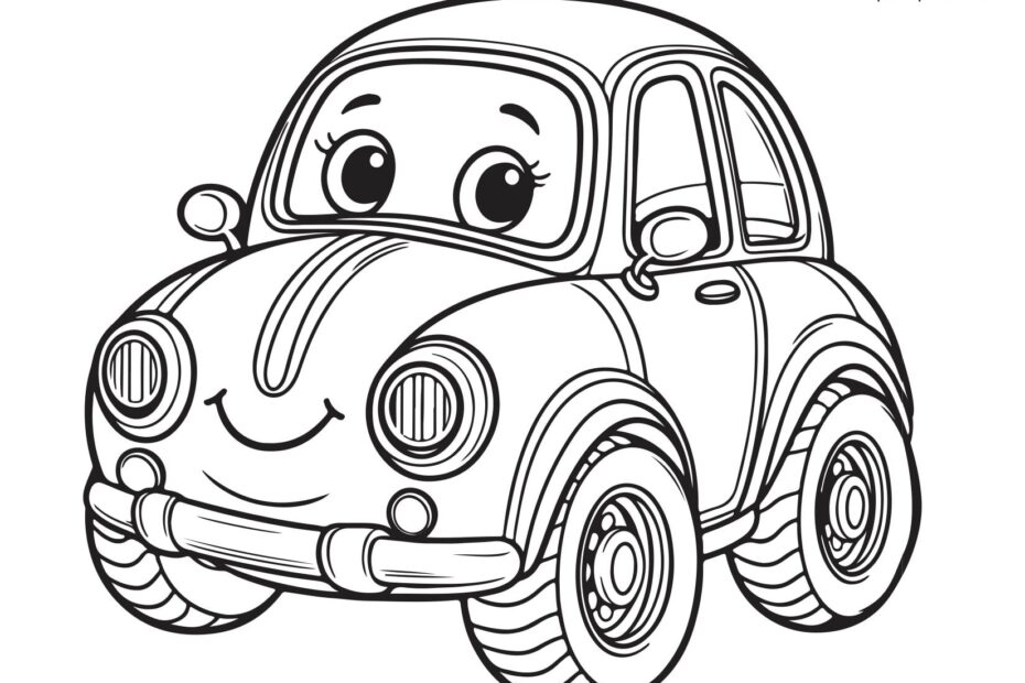 Free Printable Car Coloring Pages For Kids Itsy Bitsy Fun