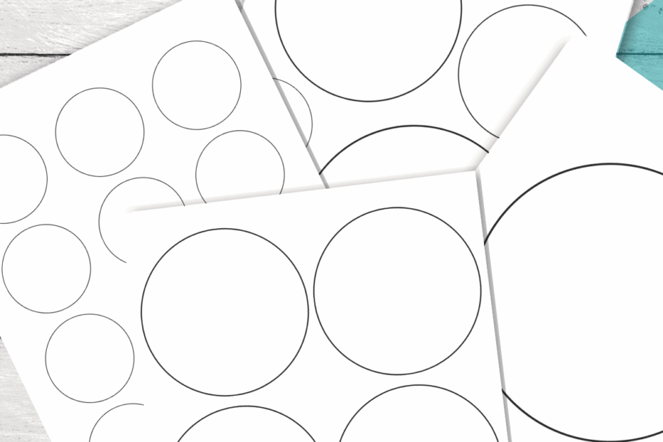 Free Printable Circle Templates In All Sorts Of Sizes
