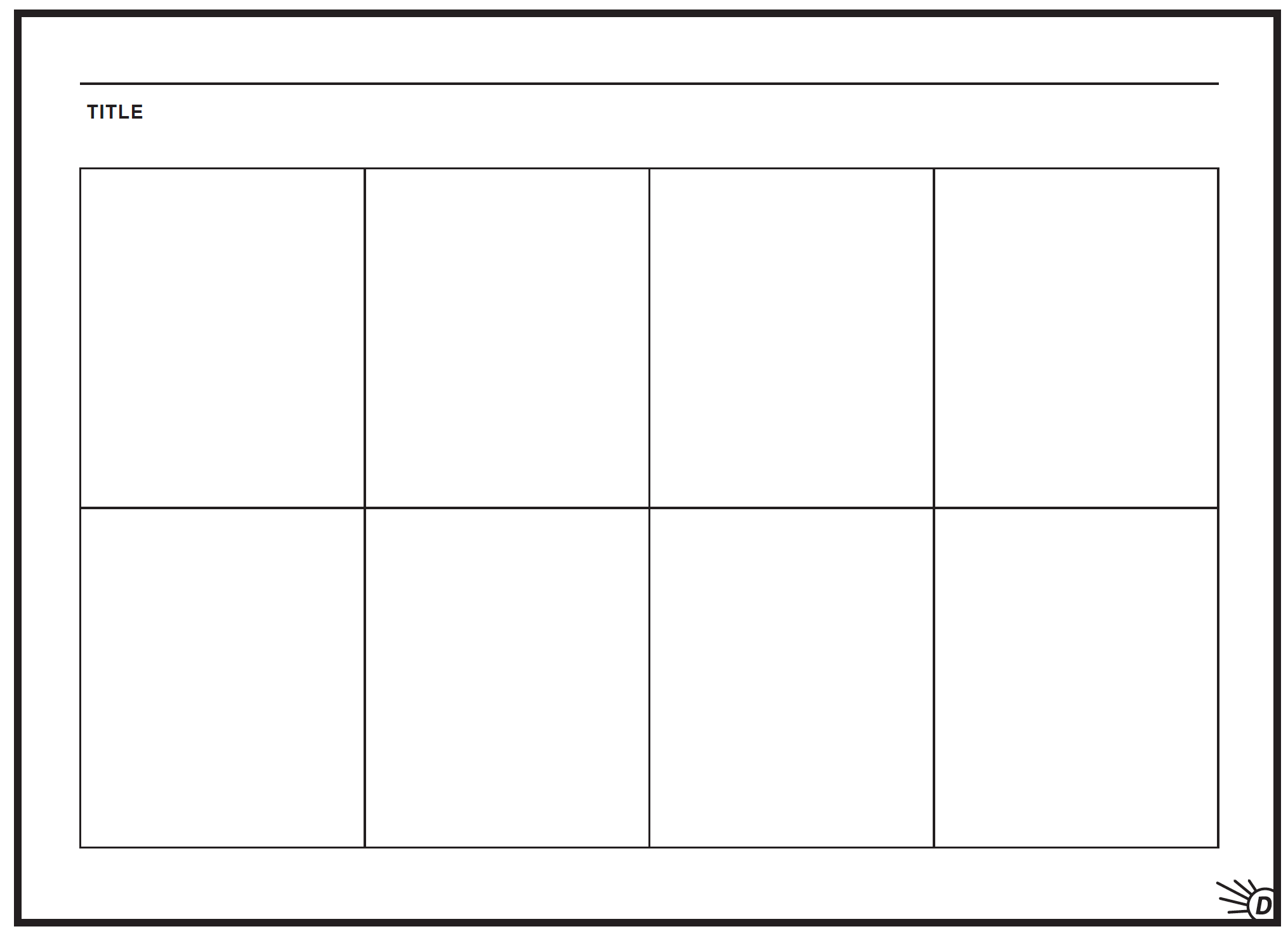 comic book printable template