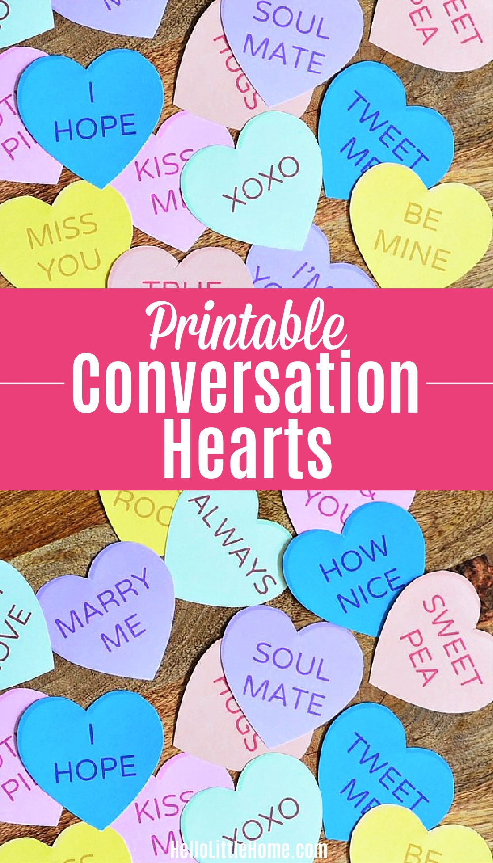 free printable heart