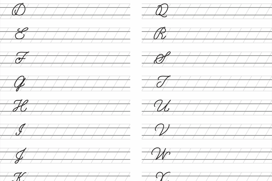 Free Printable Cursive Handwriting Sheets Southern Savers Worksheets Library