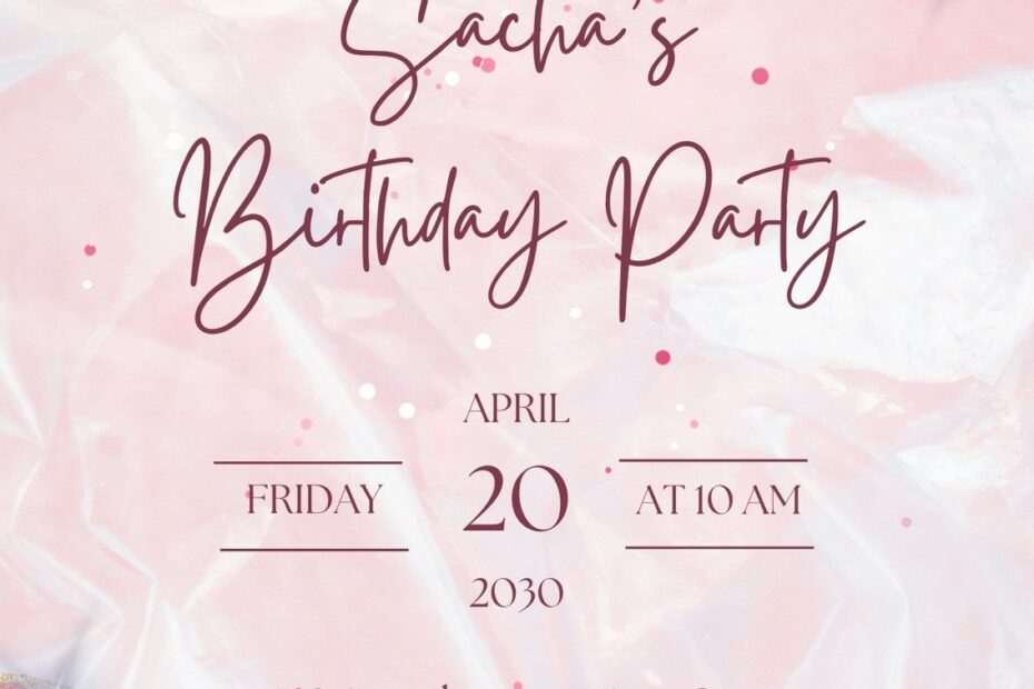 Free Printable Customizable Party Invitation Templates Canva