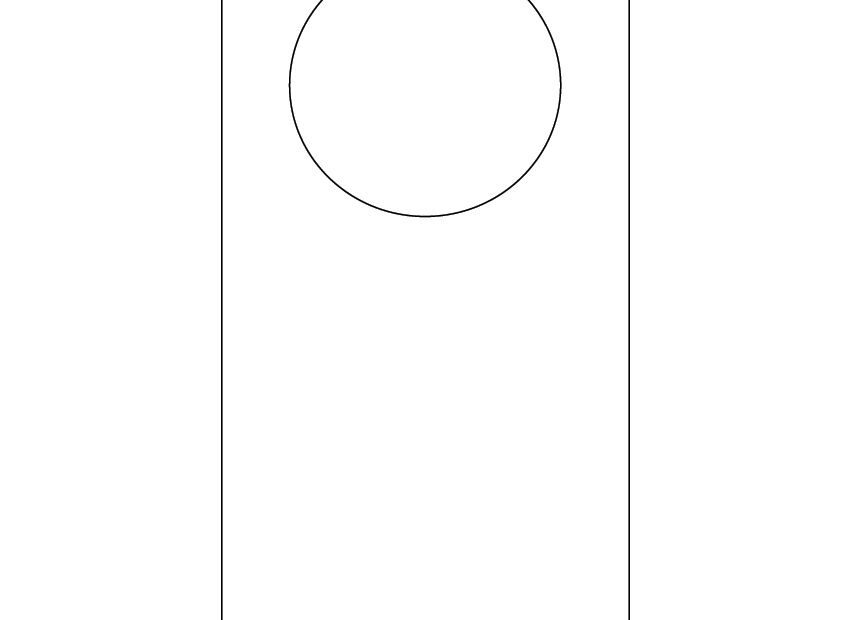 Free Printable Door Hanger Templates Printable Party Favors