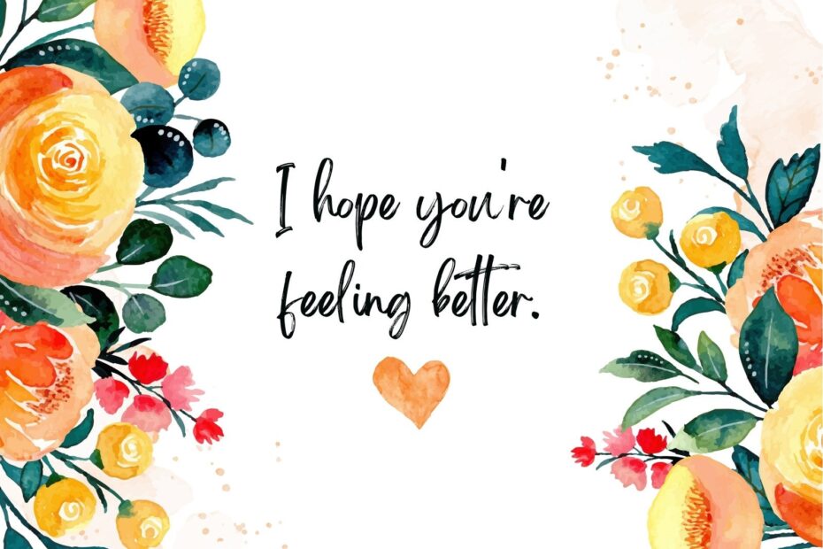 Free Printable Editable Get Well Soon Card Templates Canva