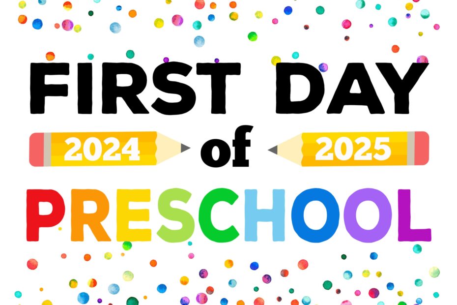 Free Printable First Day Of School Signs 2024 25 Happiness Is