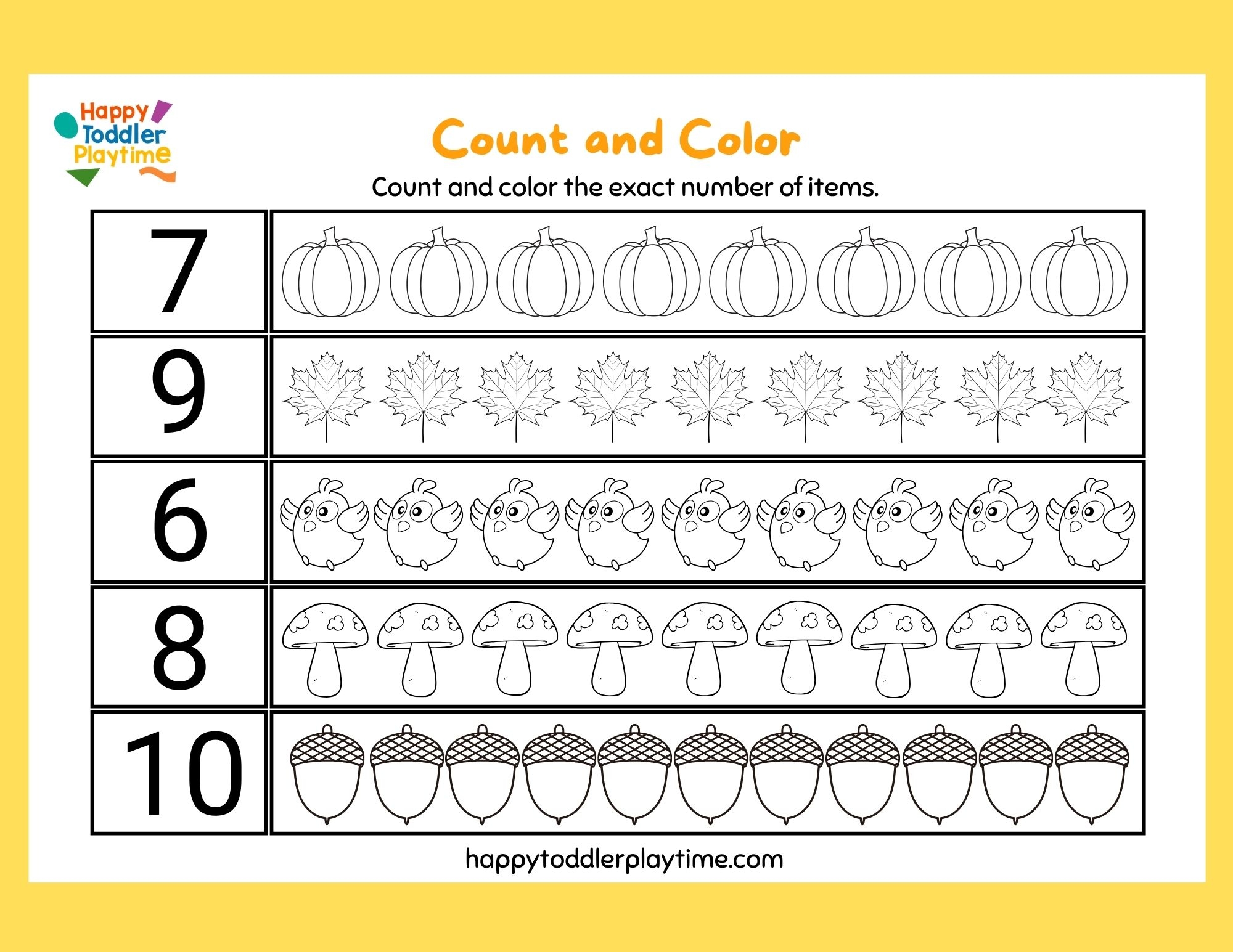 counting on worksheets kindergarten