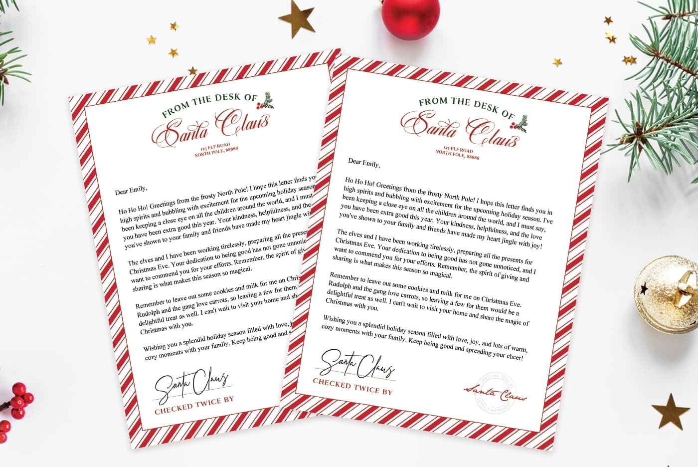 free printable letter from santa