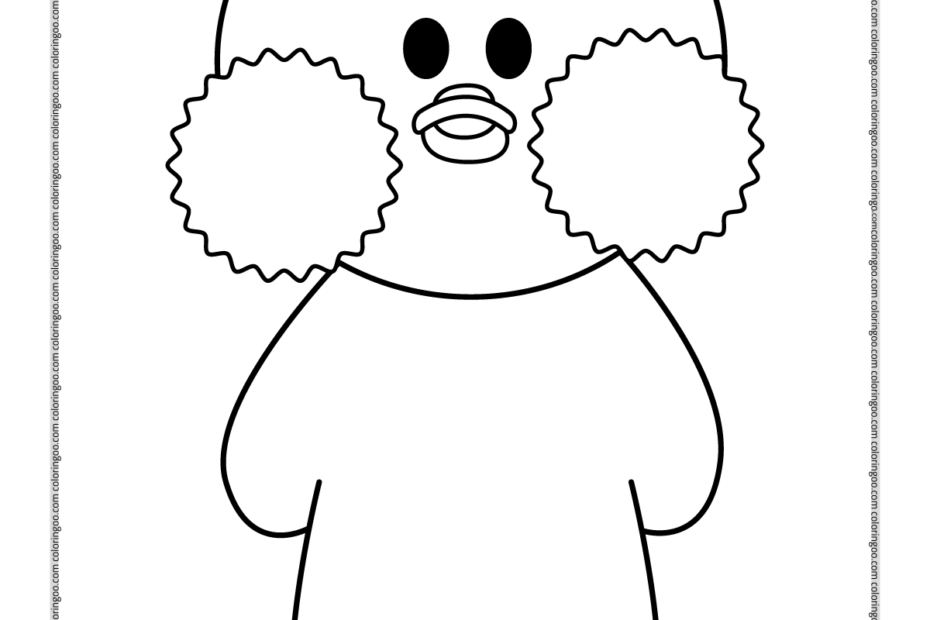 Free Printable Paper Duck Pdf Coloring Pages For Kids