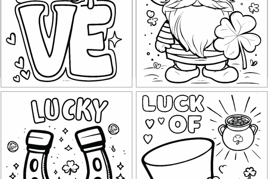 Free Printable St Patrick s Day Coloring Pages For Kids The Artisan Life