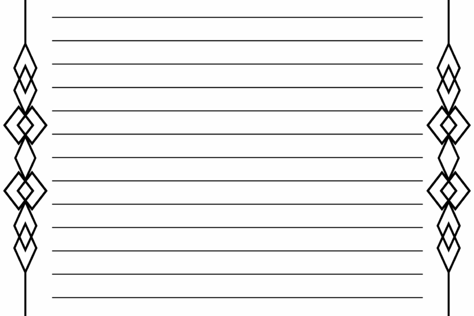 Free Printable Stationery And Lined Letter Writing Paper Free Printables Monograms Design Tools Patterns U0026 DIY Projects