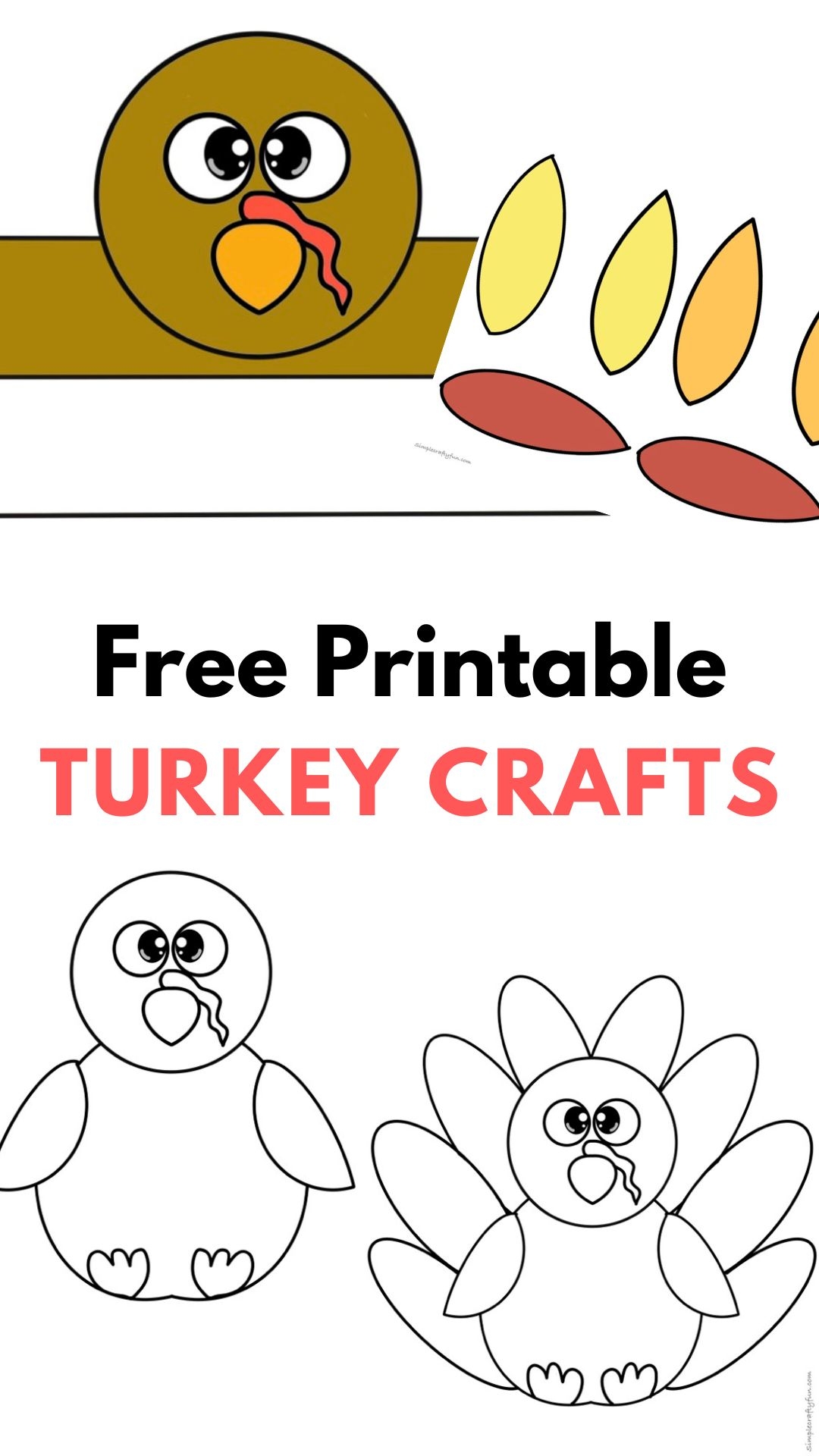 printable turkey templates