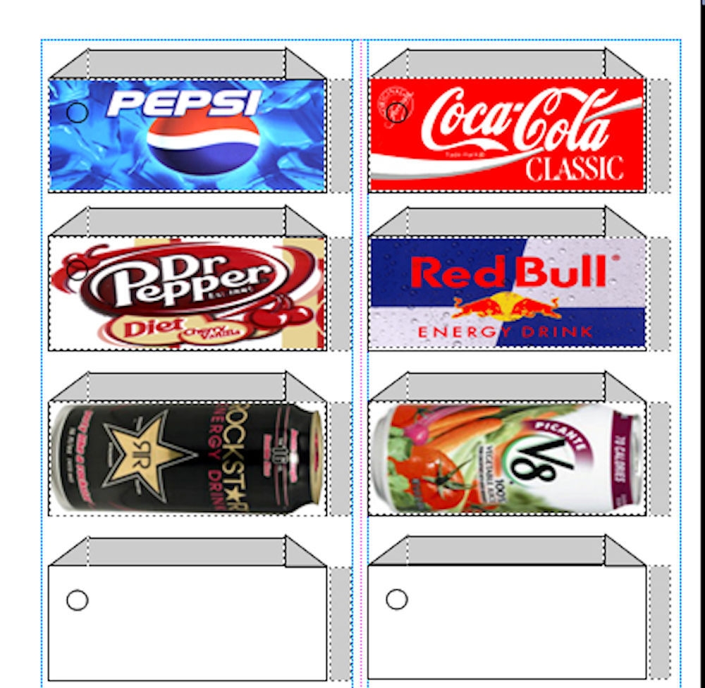 Free Printable Vending Machine Label Template Free