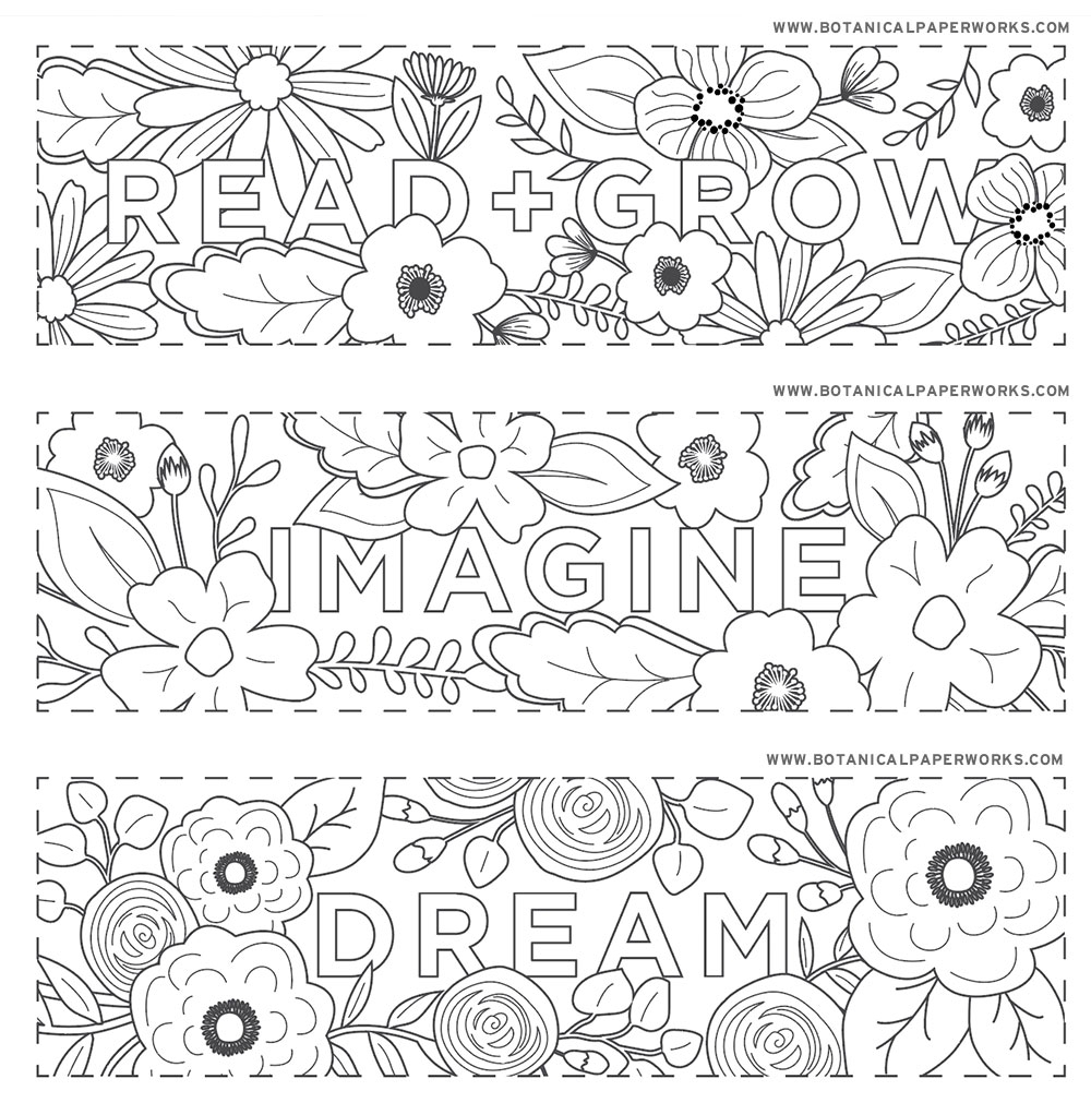 printable bookmarks free