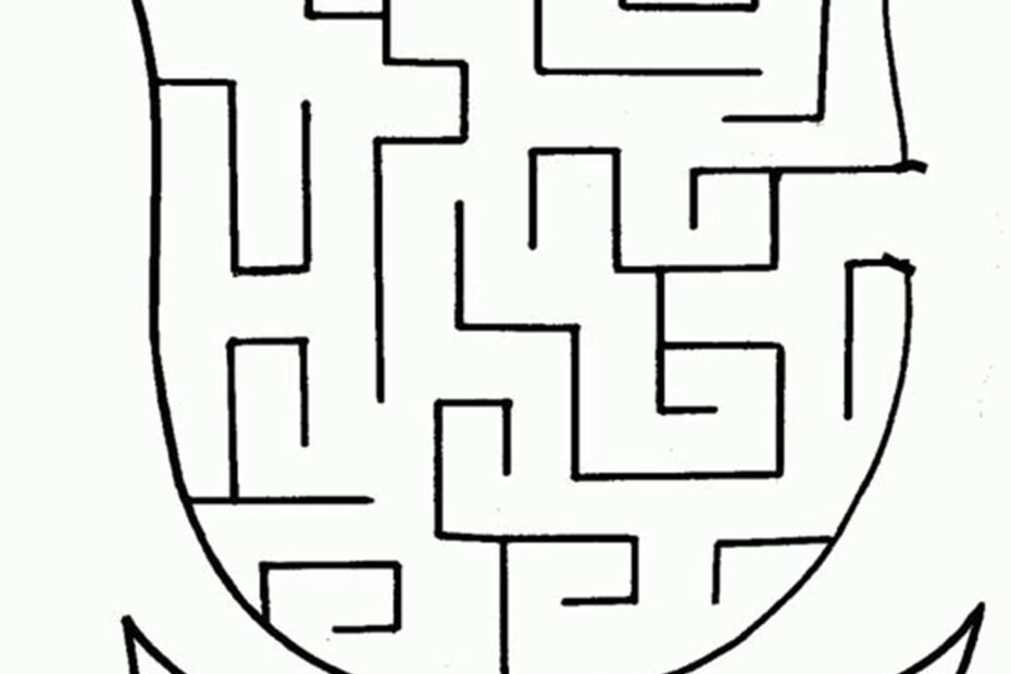 Free Simple Maze Printables For Preschoolers And Kindergartners
