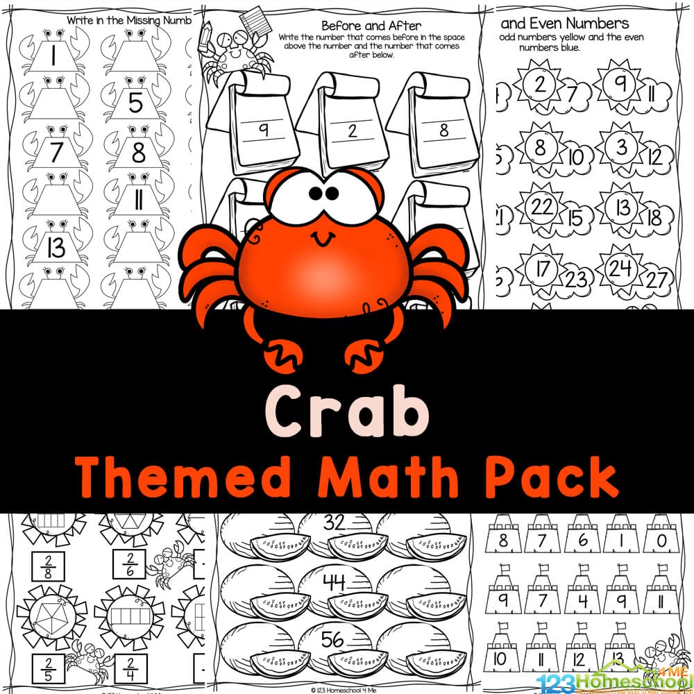 math worksheet preschool