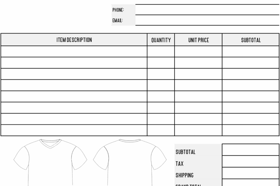 FREE T Shirt Order Form TEMPLATES In PNG To Customize Daisy Multifac tica