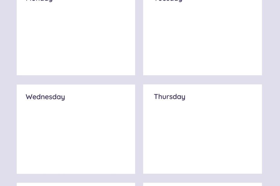 Free To Print Preschool Weekly Lesson Plan Templates Canva