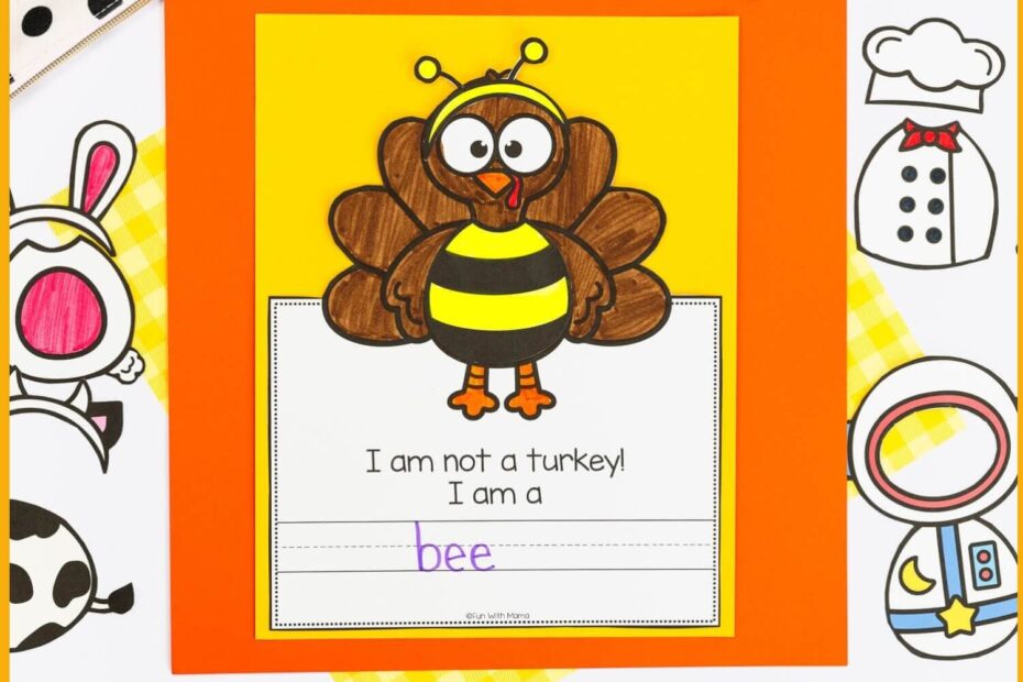 FREE Turkey In Disguise Project Template