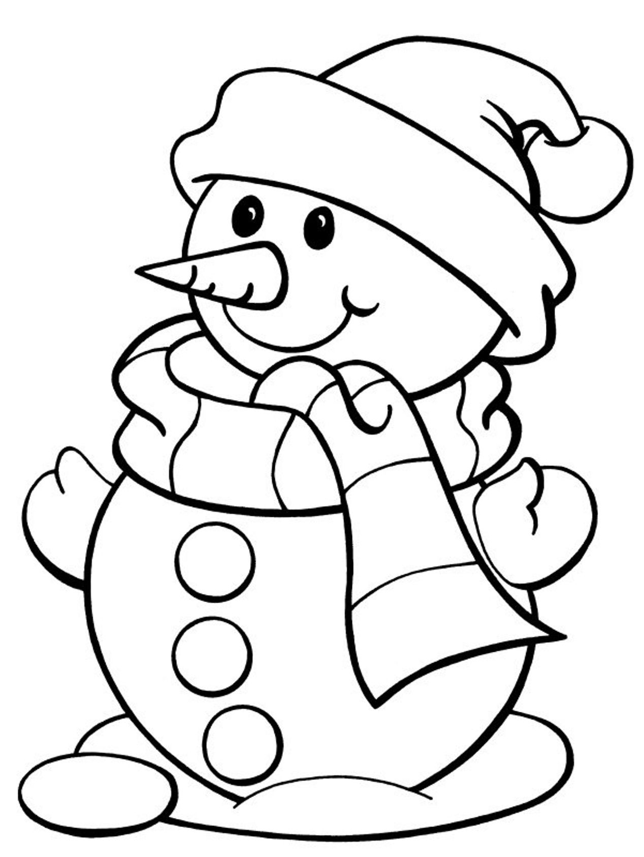 free printable coloring pages for winter