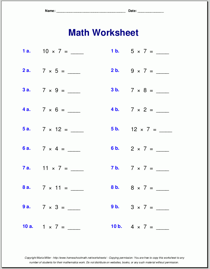 middle school 8th math worksheets