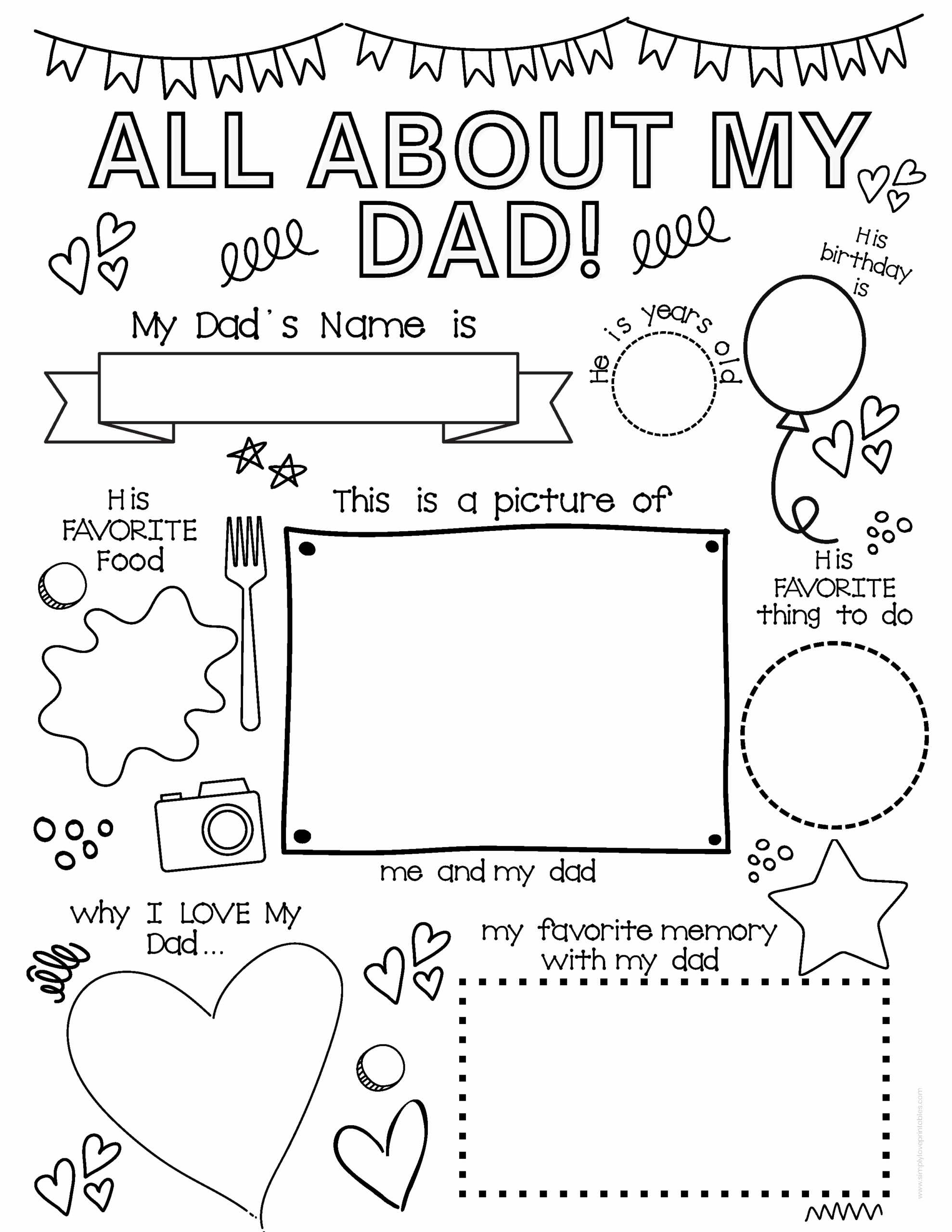 free fathers day printables
